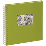 Pagna Spiralalbum 240x250mm lindgrün Passepartout Leineneinband 50 Seiten