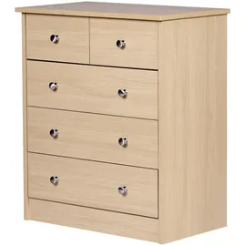 Wohnling Kommode 60 x 70 x 35 cm braun