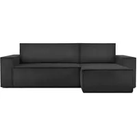 Konsimo Ecksofa Napi ¦ grau ¦ Maße (cm): B: