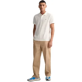 GANT Slim Shield Kurzarm-poloshirt White L