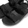 FitFlop Damen Lulu Keilsandale, Schwarz Glitter, 36 EU