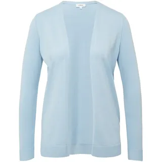 S.Oliver Cardigan aus Viskose-Baumwollmix hellblau 42