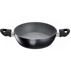 Servierpfanne SCHULTE-UFER "Magma", schwarz, Ø:24cm, Pfannen, Induktion