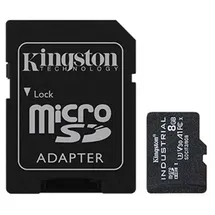 Kingston Industrial 8 GB Class 10 UHS-I inkl. SD-Adapter