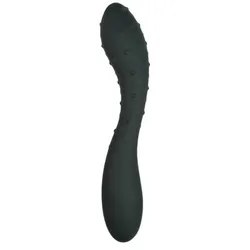 Textured Dong - Schwarzer Silikon-Dildo, 19,3 cm mit Noppen (1 Stück) 1 St