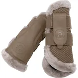 Gamaschen Mesh Faux Fur Platinum 2025 Beinschutz Smoky Taupe / XL