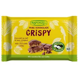Rapunzel Vollmilch Schokolade Crispy HIH bio