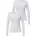 Geripptes Slim-Fit-Longsleeve Weiß XXL