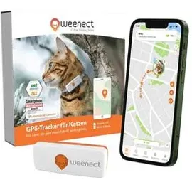 Weenect XS GPS Tracker 28 g Weiß 6 x 2,4 x 1,5 cm