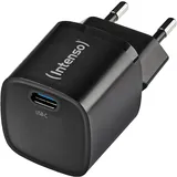 Intenso Power Adapter W30C2 GaN, Schwarz 1x USB-C 30W