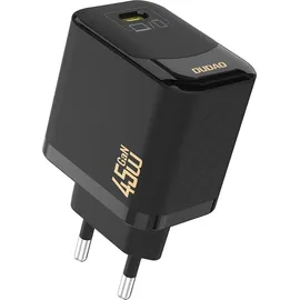 DUDAO A28C 45W GaN Wandladegerät + Schwarz