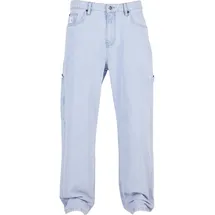 Karl Kani KK Retro Baggy Workwear Denim in blau Größe 30