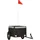vidaXL Fahrradanhänger schwarz/grau 30 kg
