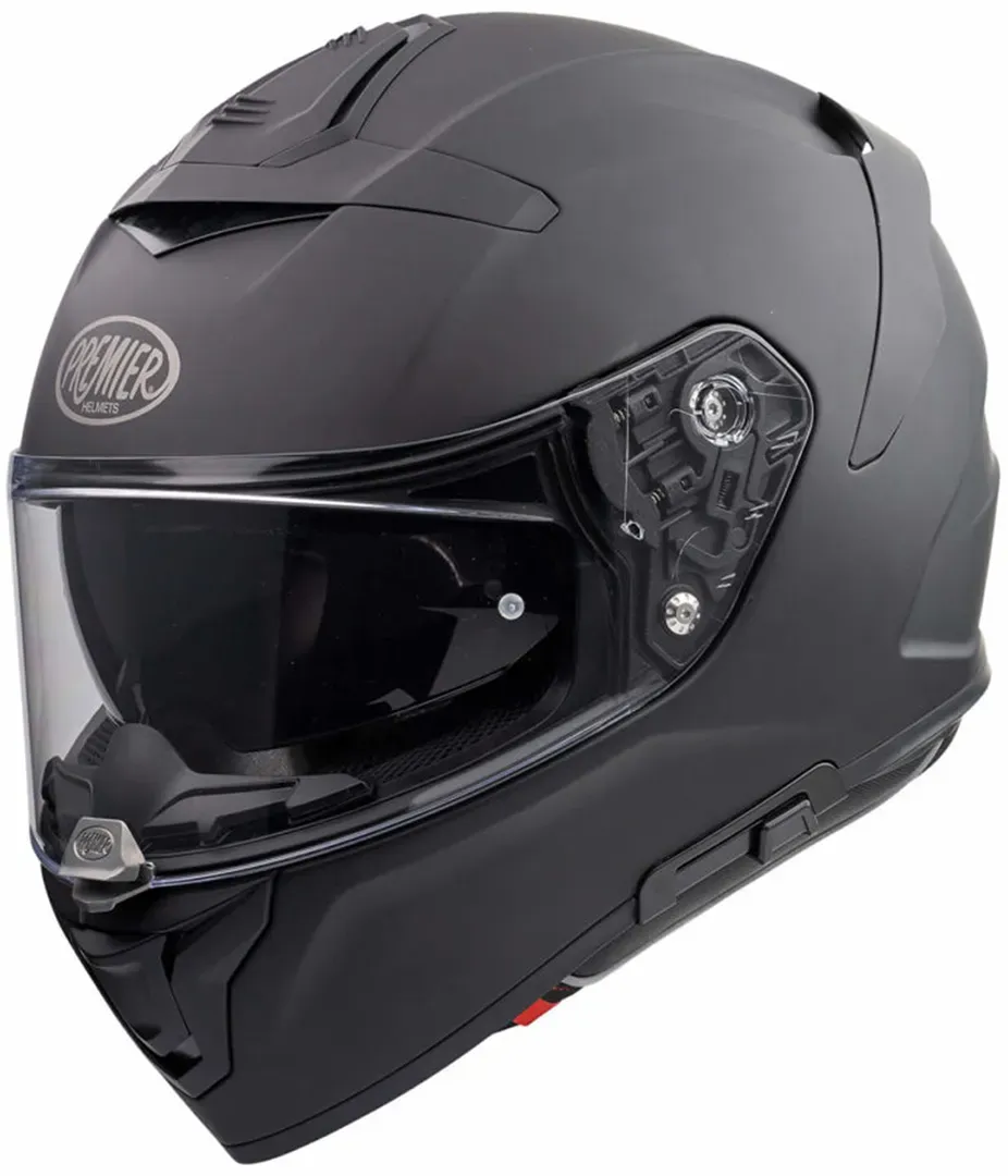 Premier Devil U9 Helm, zwart, XS Voorman