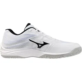 Mizuno Lightning Select Volleyballschuhe, White/Black/Fiery red - 8,5