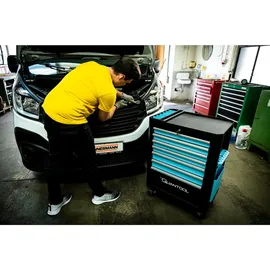 Brüder Mannesmann Werkzeuge Quantool Werkstattwagen Q25160