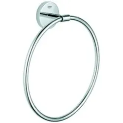 Grohe Handtuchring BauCosmopolitan verdeckte Befestigung, chrom