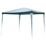 Lex Pavillon 3x3 m Gartenpavillon Gartenzelt Partyzelt Partypavillon Partyzelt grün weiß : Grün-Weiß
