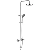 Wenko Duschsystem Young Eco mit Armatur Chrom