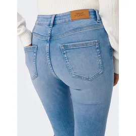 Only Onlblush Mid Flared fit Jeans aus Baumwoll-Mix Modell 'BLUSH', Hellblau, XS/32
