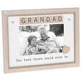 Scrabble Sentiments Bilderrahmen aus Holz, Geschenk für Großvater