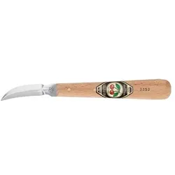 Kirschen Schnitzmesser m.doppelseitiger geb.Schneide