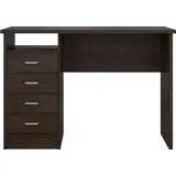 VCM FunctionPlus Schreibtisch 4 Schubladen, 1 Ablage dunkel.