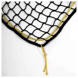 Boni-Shop® Anhängernetz knotenlos mit Expanderseil 2 x 3 m