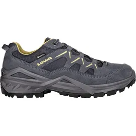 Lowa Sirkos Evo GTX Lo Herren stahlblau/senf 46,5