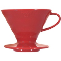 Hario V60 Porzellan Kaffeefilter Gr.2 Rot
