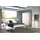 Möbilia Kommode 80 x 85 x 41 cm Braun/Weiß