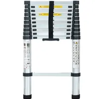 EAXUS Teleskopleiter 3,2 m 11 Sprossen