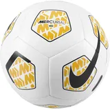 Nike Unisex Ball Nk MERC Fade, White/Gold/Black, FB2983-102, 5