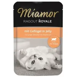 Miamor Ragout Royale Kitten Geflügel 22x100 g