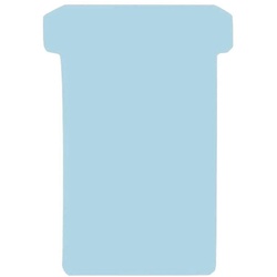 FRANKEN TK218 T-Steckkarten blau - 100 Stück