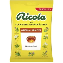 Ricola Kräuter Original zuckerfrei  75 g Bonbons