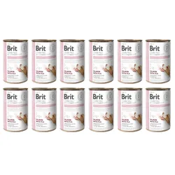 BRIT Veterinary Diet Hypoallergenic Salmon&Pea Allergikerfutter für Hunde 12x400g