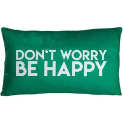 Kissen DON\\\'T WORRY BE HAPPY (BHT 50x30x12 cm) - BHT 50x30x12 cm