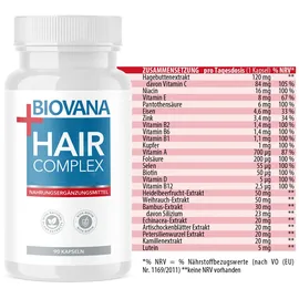 biovana HairComplex Kapseln 90 St.