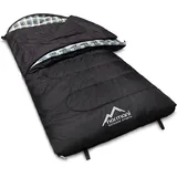 Normani 4-in-1 Schlafsack - Schwarz