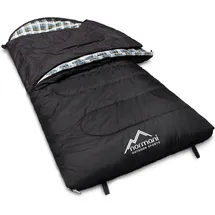 Normani 4-in-1 Schlafsack - Schwarz