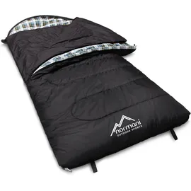 Normani 4-in-1 Schlafsack - Schwarz