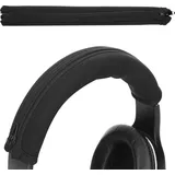 kwmobile Kopfband Abdeckung kompatibel mit AudioTechnica ATH M50X / M50 / M40X / M40 / M30X / M20X Case - Neopren Stirnband Polster - Kopfhörer Schutz - Schwarz