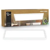 B.K.Licht LED Panel 1 58 x 20 cm eckig 22W 3000lm 4000K weiß