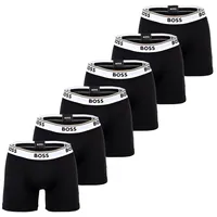 Boss Boxershorts 6er Pack Schwarz / Weiß L