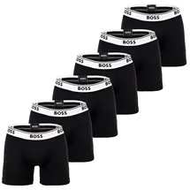 Boss Boxershorts 6er Pack Schwarz / Weiß L