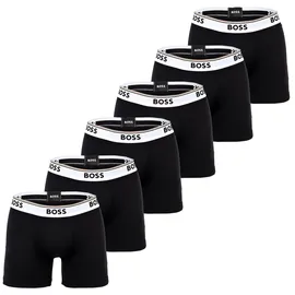 Boss Boxershorts 6er Pack Schwarz / Weiß L