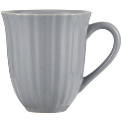 Ib Laursen Tasse Tasse Becher Kaffeetasse Kaffeebecher Mynte 300ml Ib Laursen 2088, Keramik grau