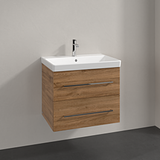 Villeroy & Boch Avento Waschtischunterschrank A89000RH 63x51,4x45,2cm, 2 Auszüge, wandhängend, Kansas Oak