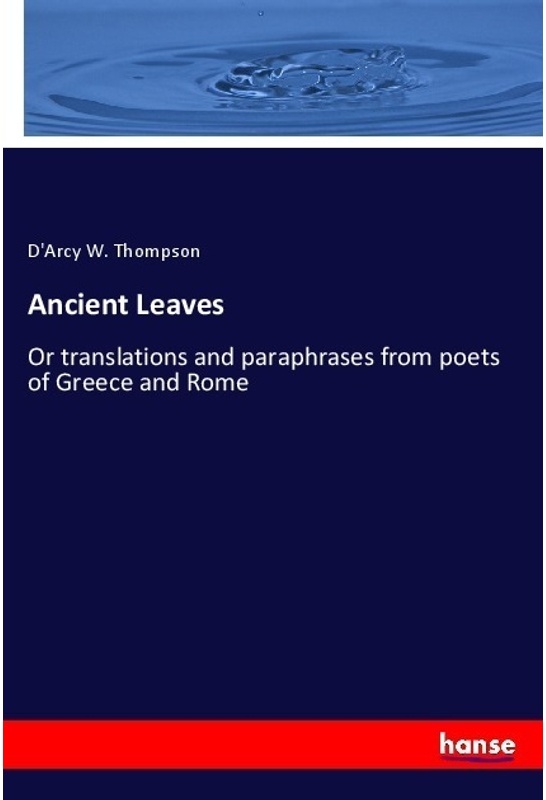 Ancient Leaves, Kartoniert (TB)